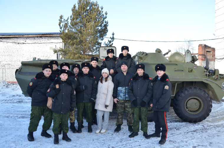 Экскурсия кадет 8А класса в УФСИН.